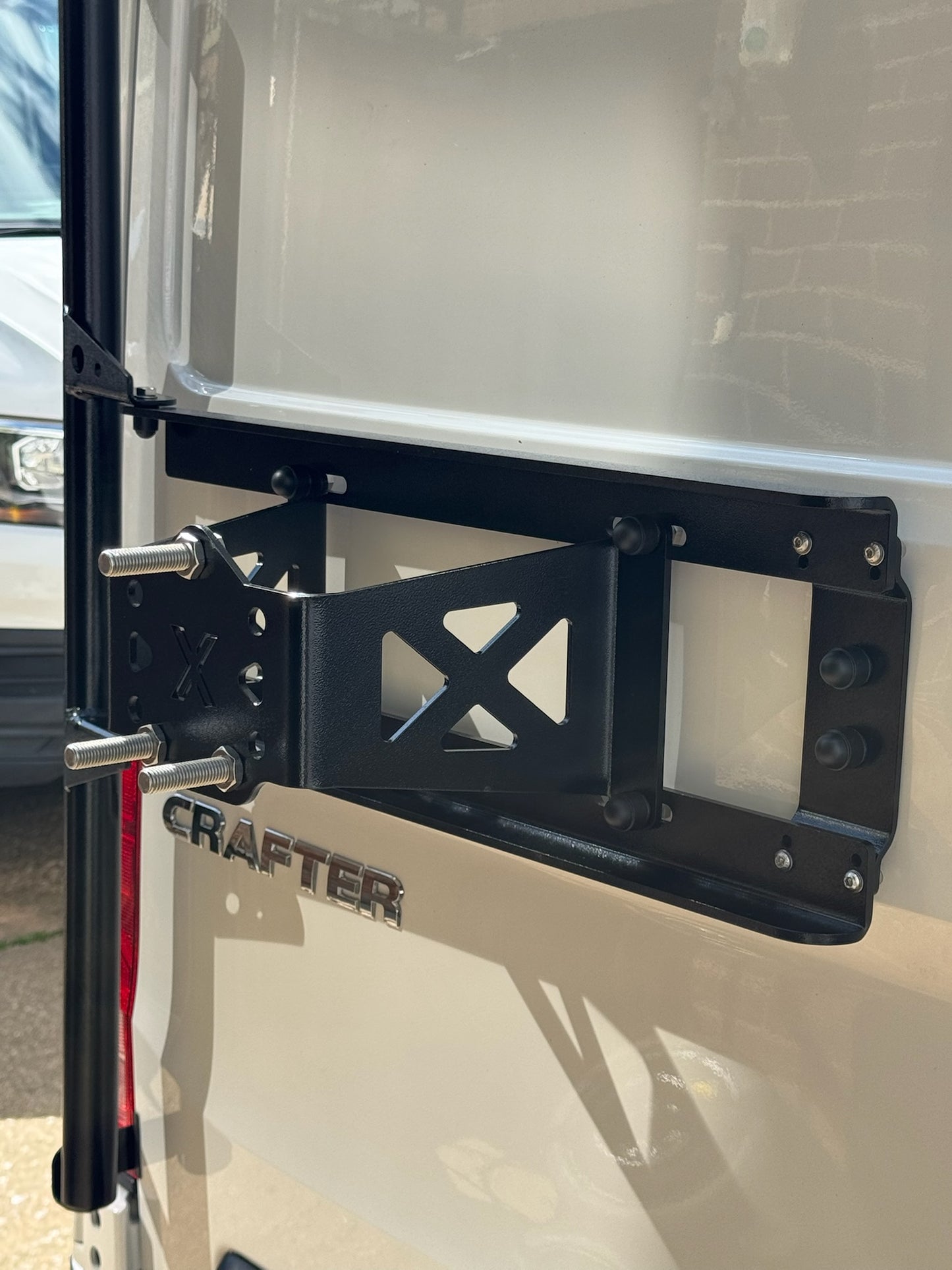 Xplore Rear Door Spare Wheel Carrier - Mercedes Sprinter / VW Volkswagen Crafter / MAN TGE