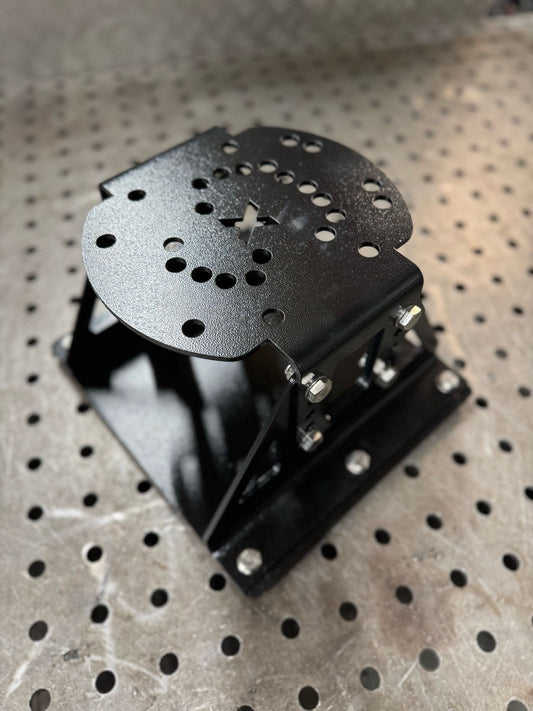 Xplore Campers Universal Rear Door Spare Wheel Carrier-Mild Steel