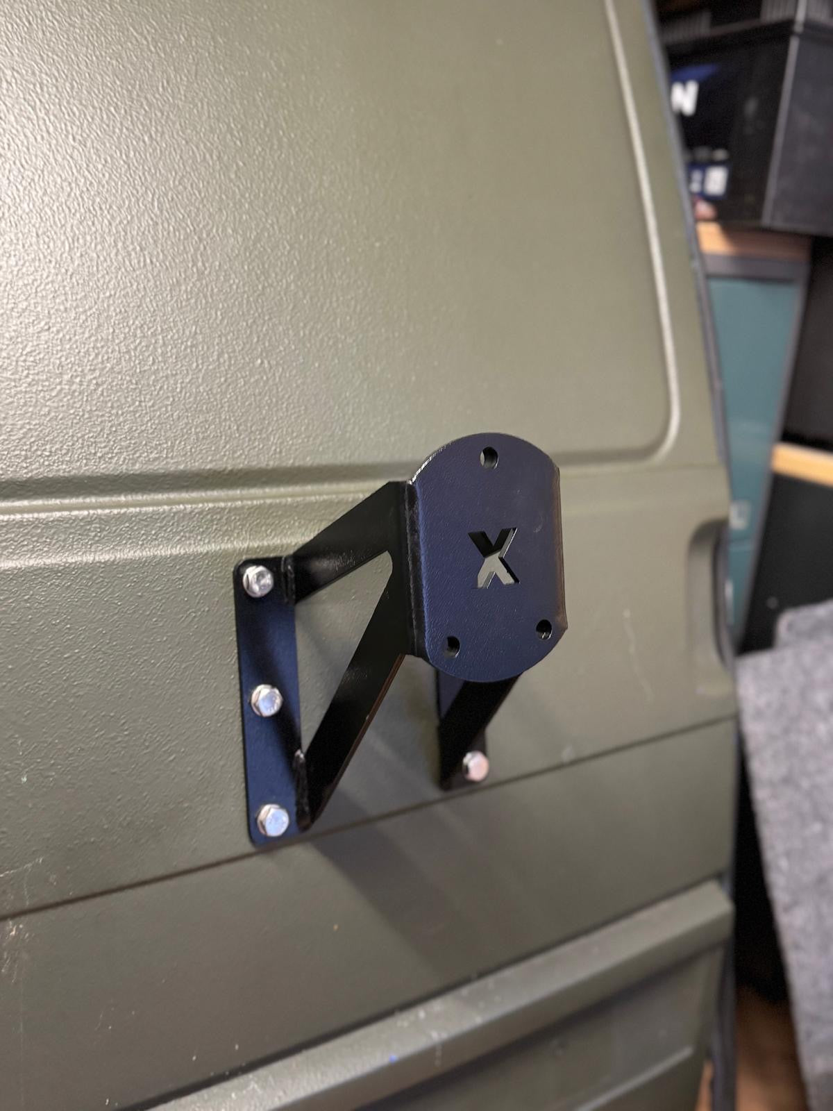 Xplore Campers Volkswagen T4 Rear Door Spare Wheel Carrier