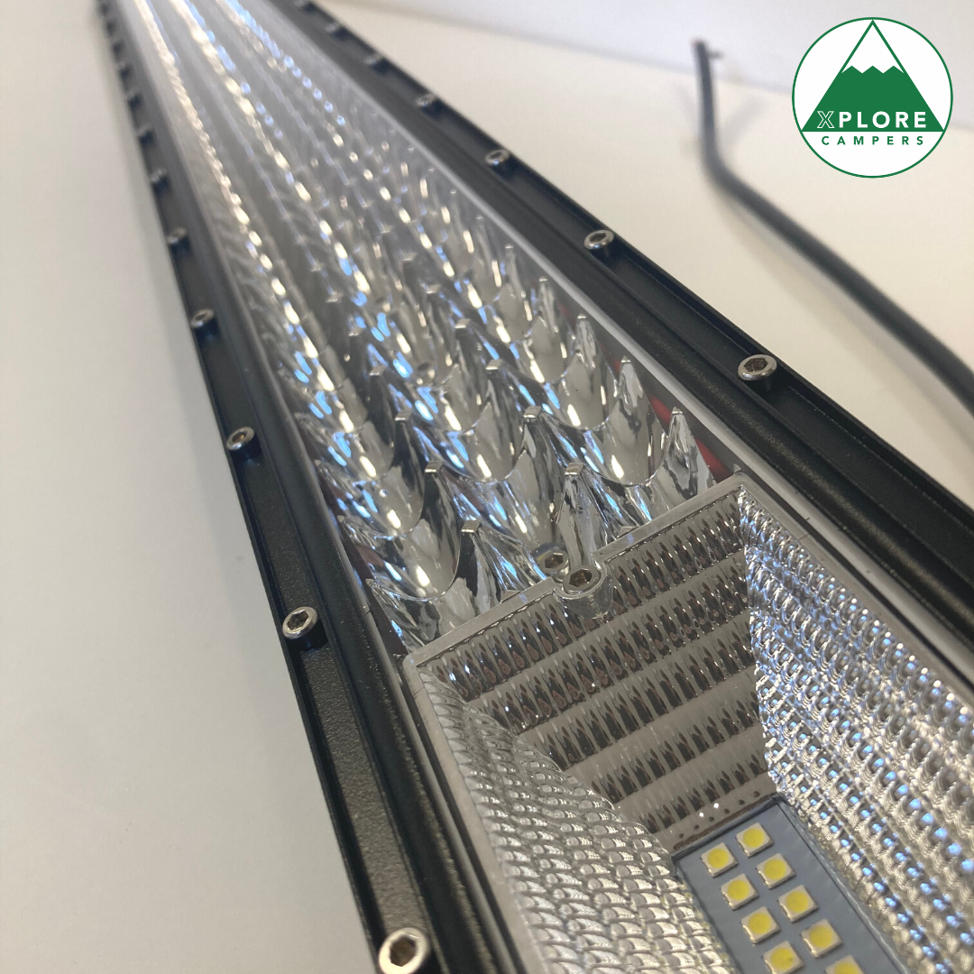 42 inch 540W LED Light Bar with Strobe Remote Control Wiring Harness 12V 24V