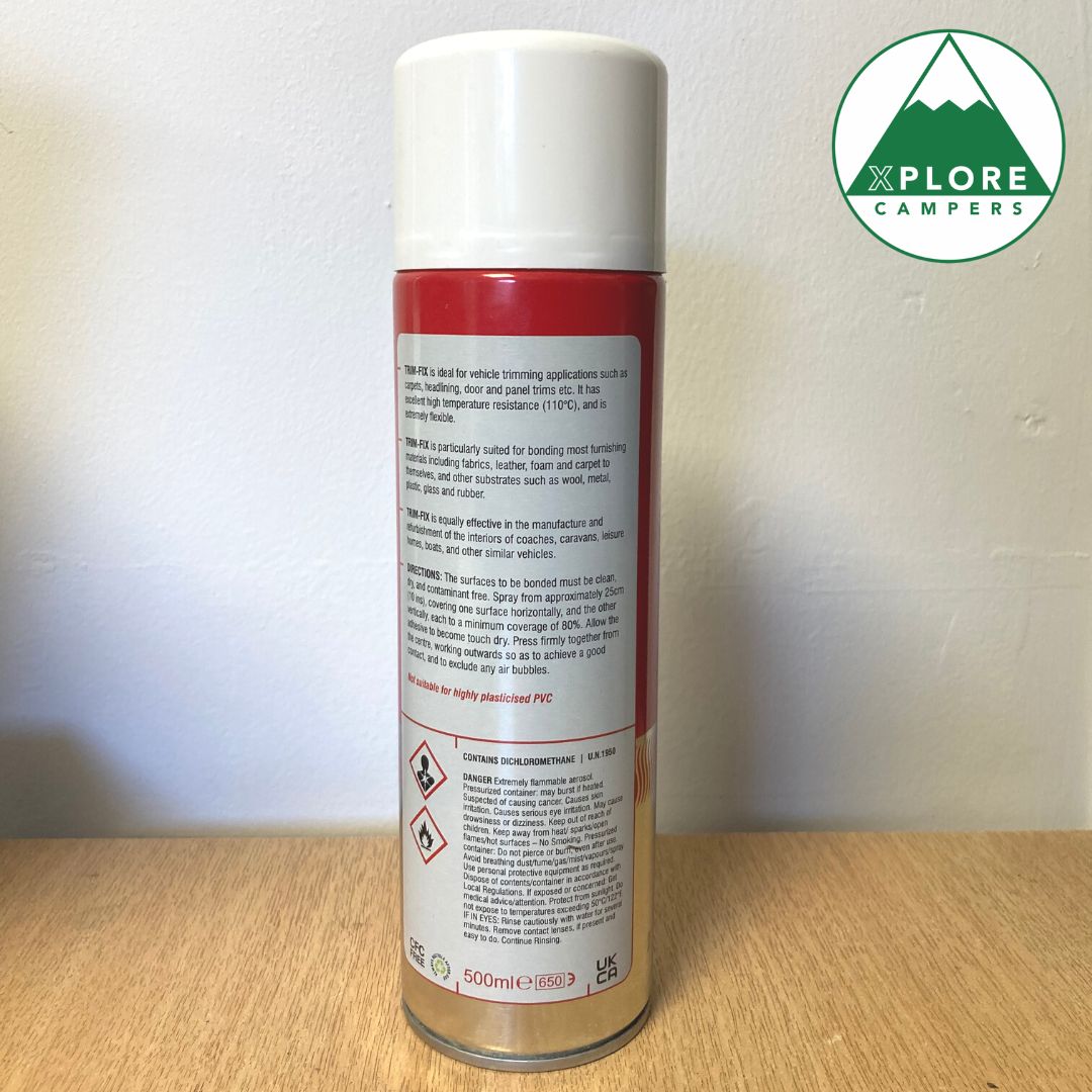 Trim-Fix Adhesive 500ml - (Spray Glue)