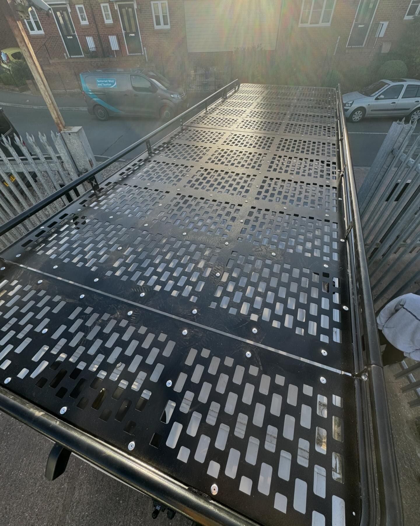Xplore Campers -Safari Overland Roof Rack / Ladder / Wheel Carrier bundle - Aluminium