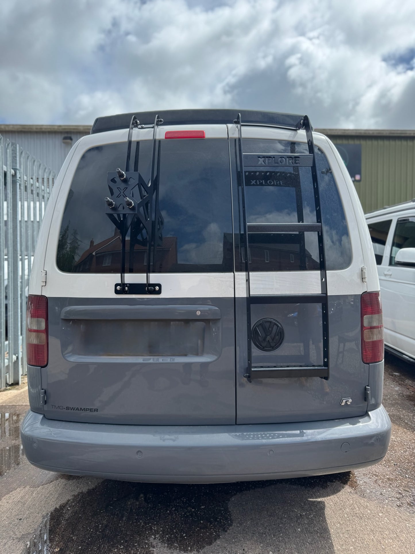 Mild Steel Xplore Volkswagen Caddy Rear Door Ladder