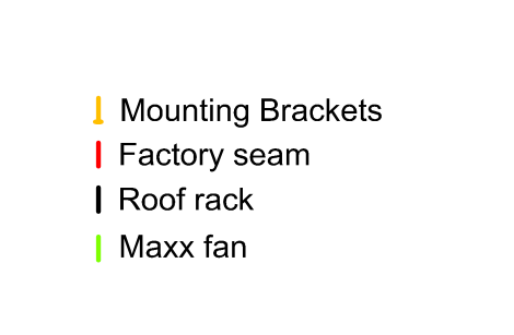 Xplore Campers -Safari Overland Roof Rack / Ladder / Wheel Carrier bundle - Aluminium