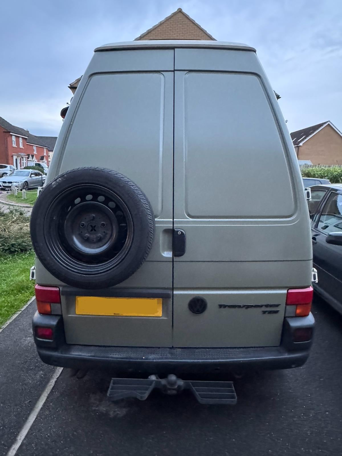 T4 Rear Xplore Campers Volkswagen T4 Rear Door Spare Wheel Carrier – Xplore ...