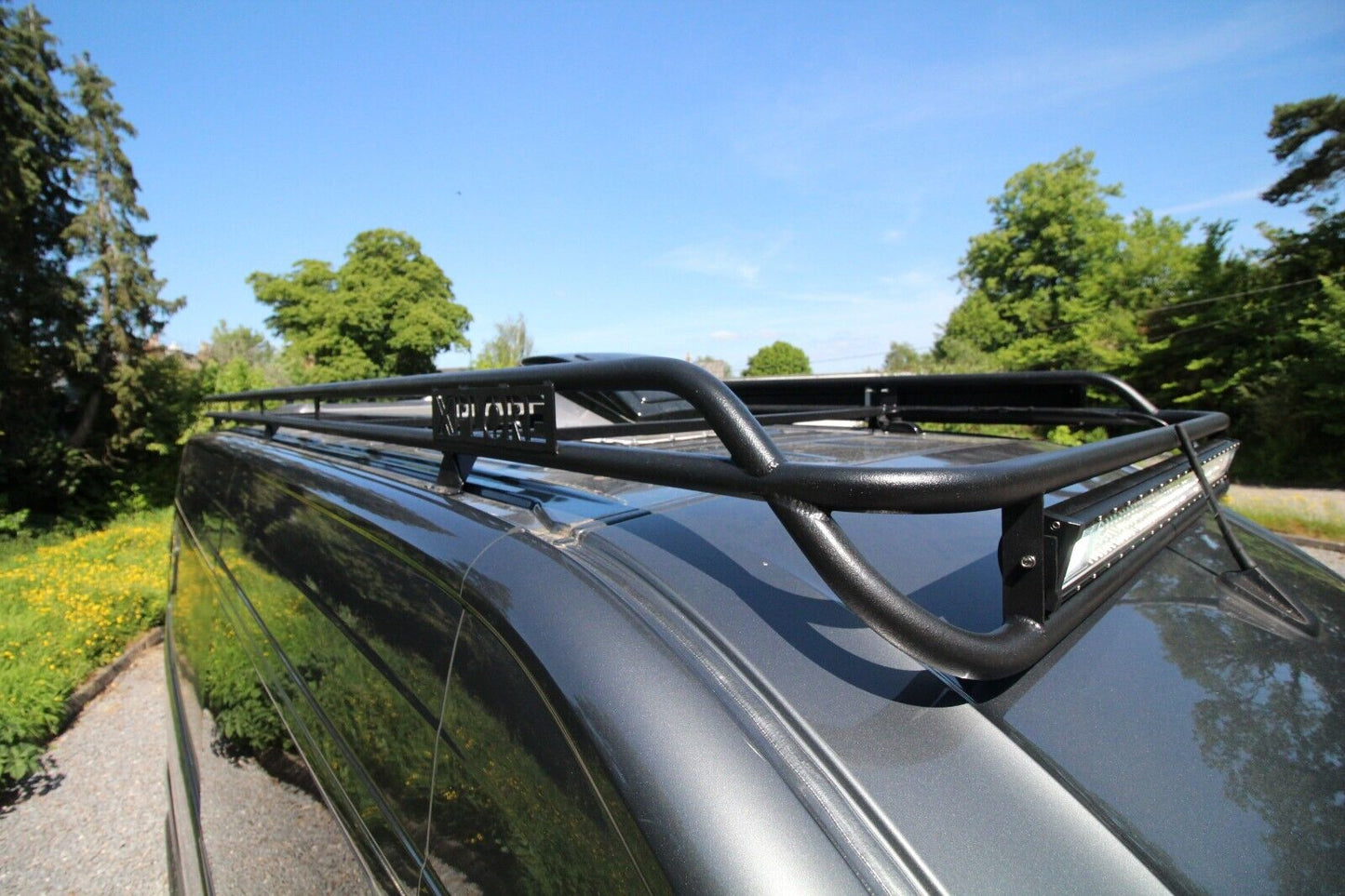 Xplore Campers -Safari Overland Roof Rack / Ladder / Wheel Carrier bundle - Aluminium