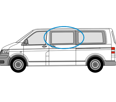 T6 Rear Window Installation VW T4/T5/T6 Side Window - Including installation – Xplore Fabrication Store